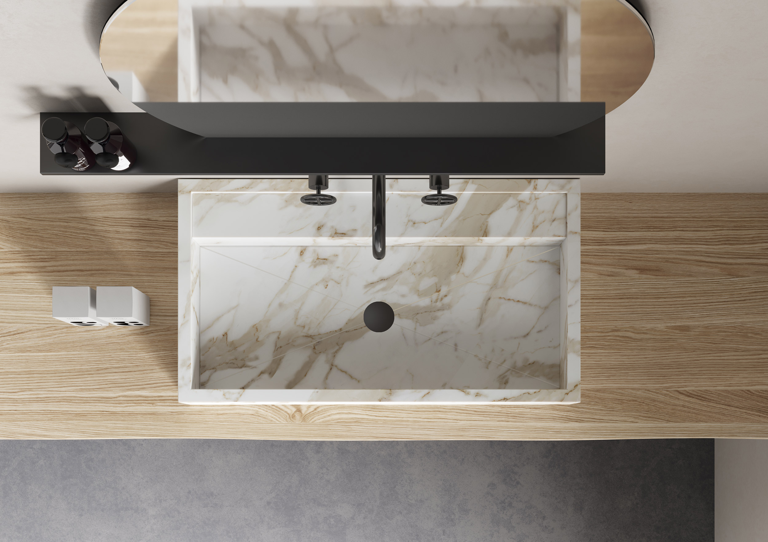 Countertop washbasin WB02